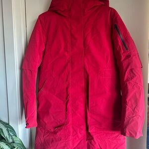 LULULEMON Red Puffer Jacket